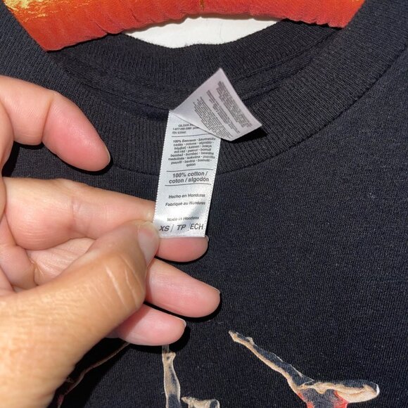 American Apparel Womens Tee Size XS Black Garrett Moulton Dance San Francisco - Picture 7 of 8